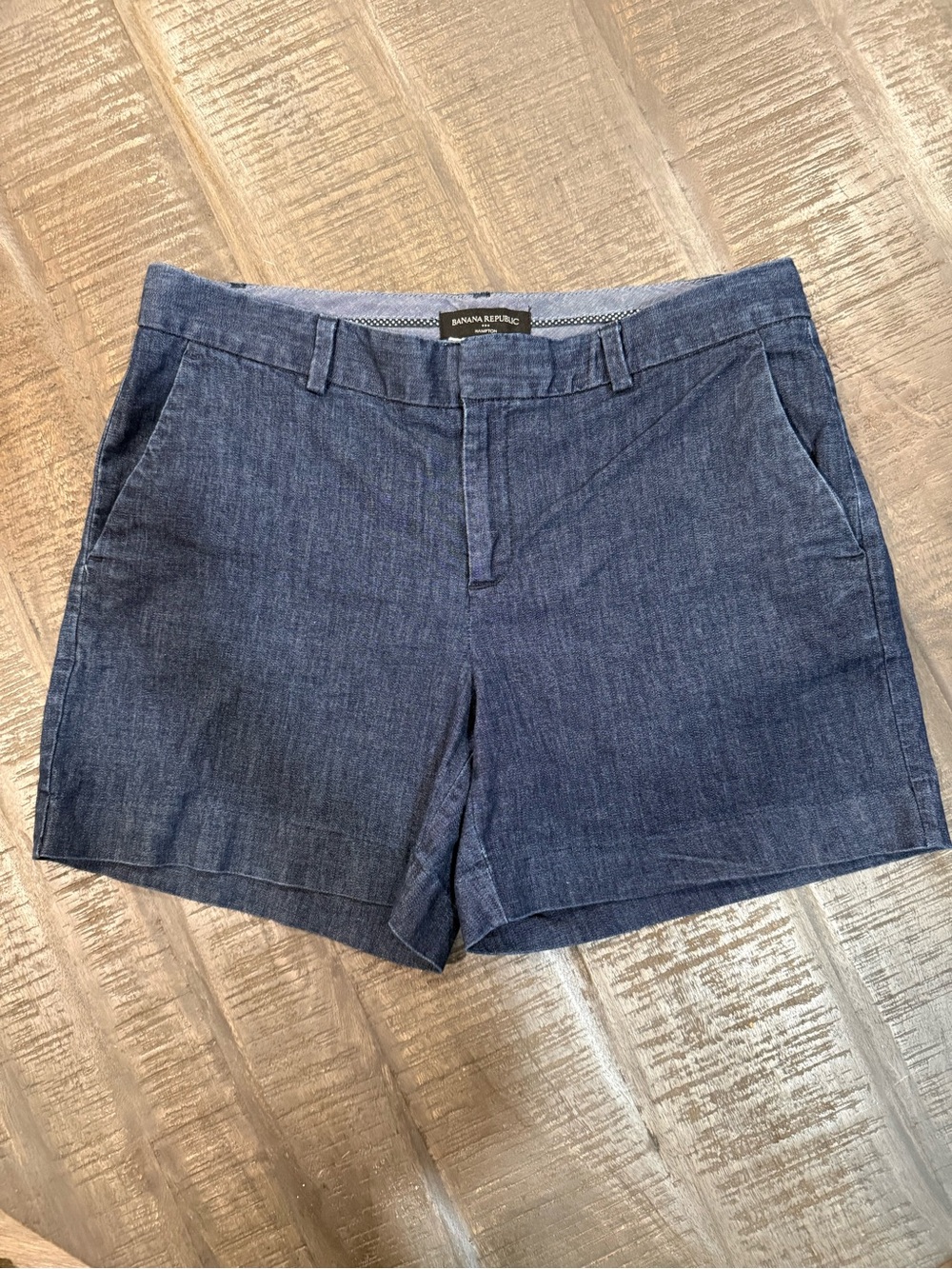 Banana Republic Dark Blue Denim-Style Women's Shorts